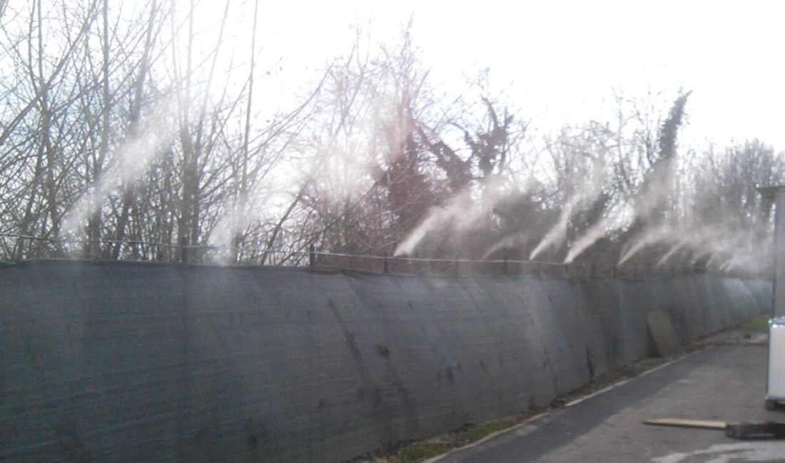 Impianto nebulizzazione per raffrescamento e antizanzare